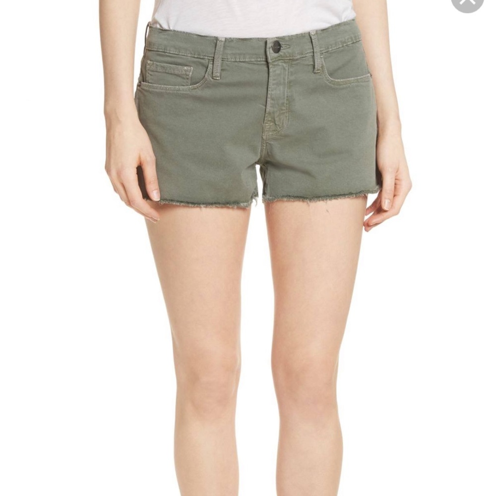 Frame Le Cutoff Shorts